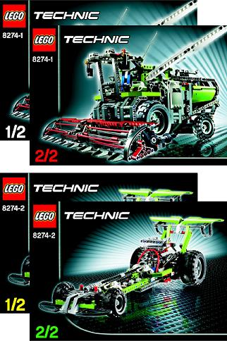 Конструктор LEGO Technic 8274 Уборочный комбайн